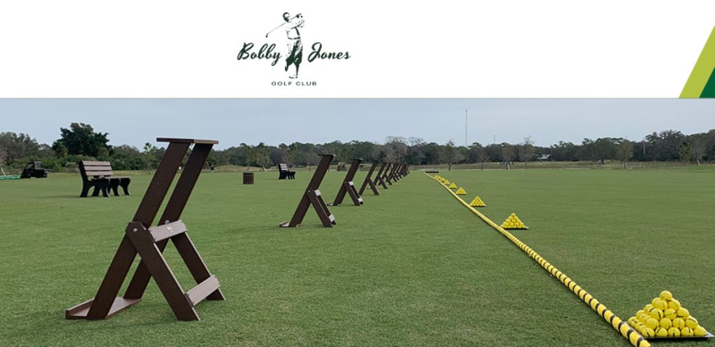 Range at the golf course